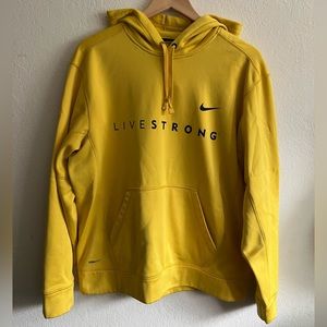 Vintage Nike Livestrong Hoodie - men’s medium